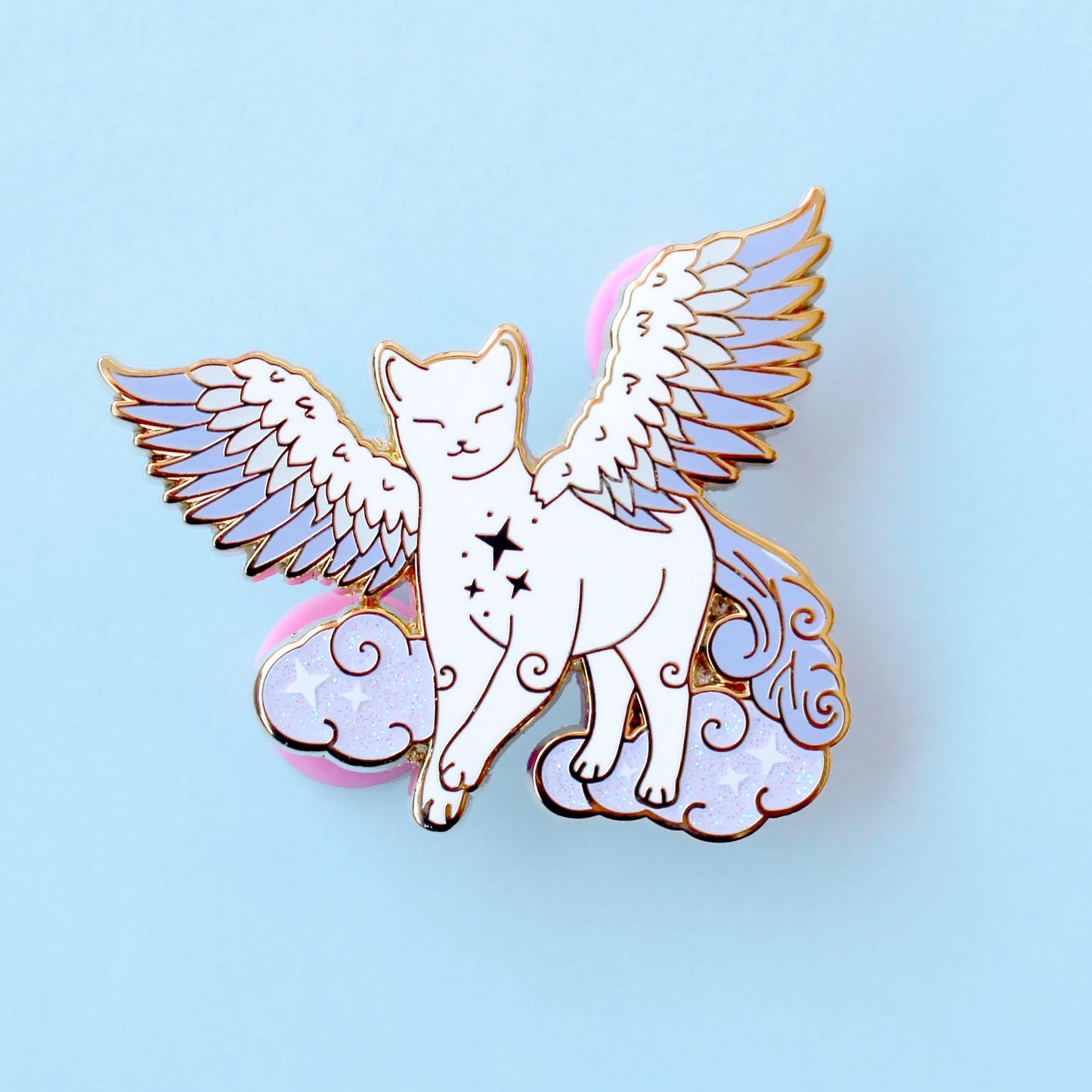 Air Cat Enamel Pin - Climate Cats