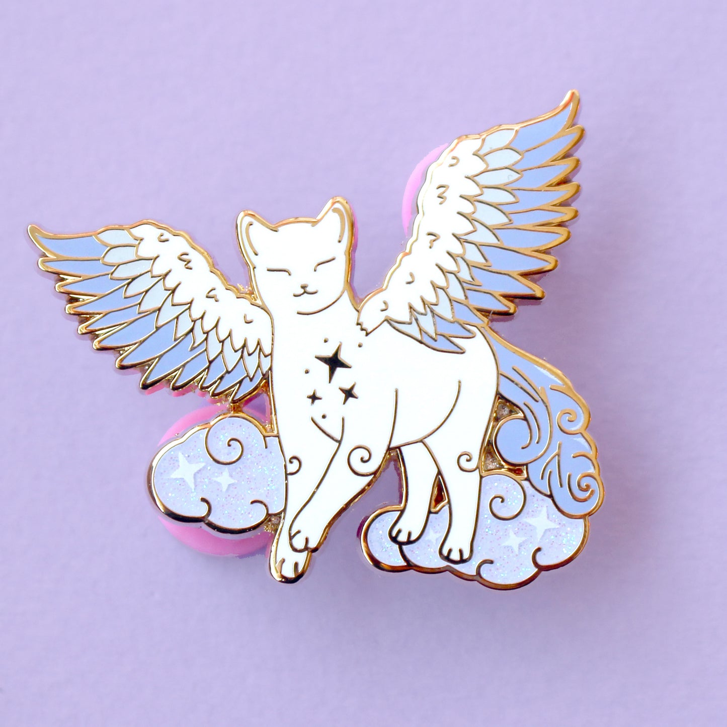 Air Cat Enamel Pin - Climate Cats