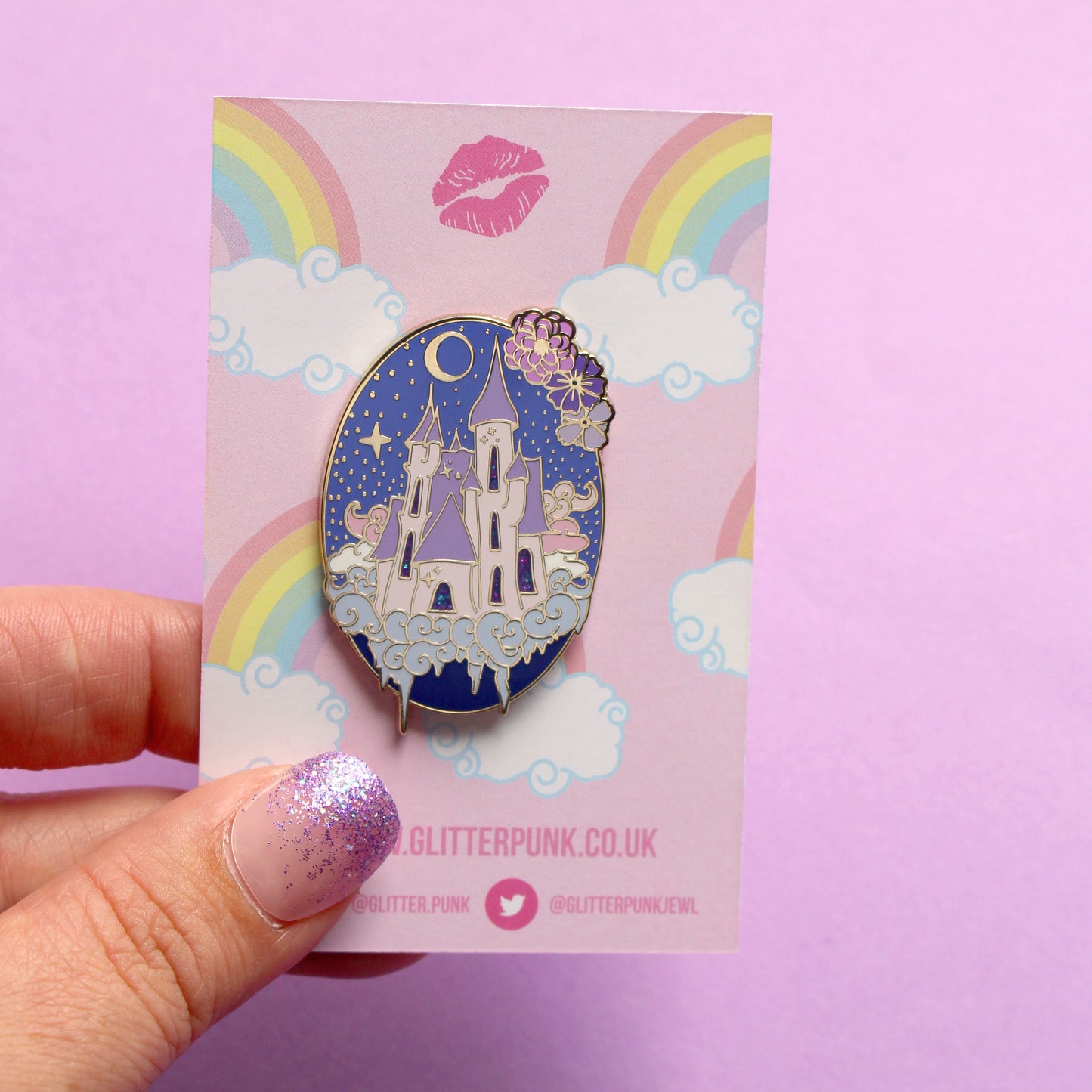 Enchanted Castle Enamel Pin