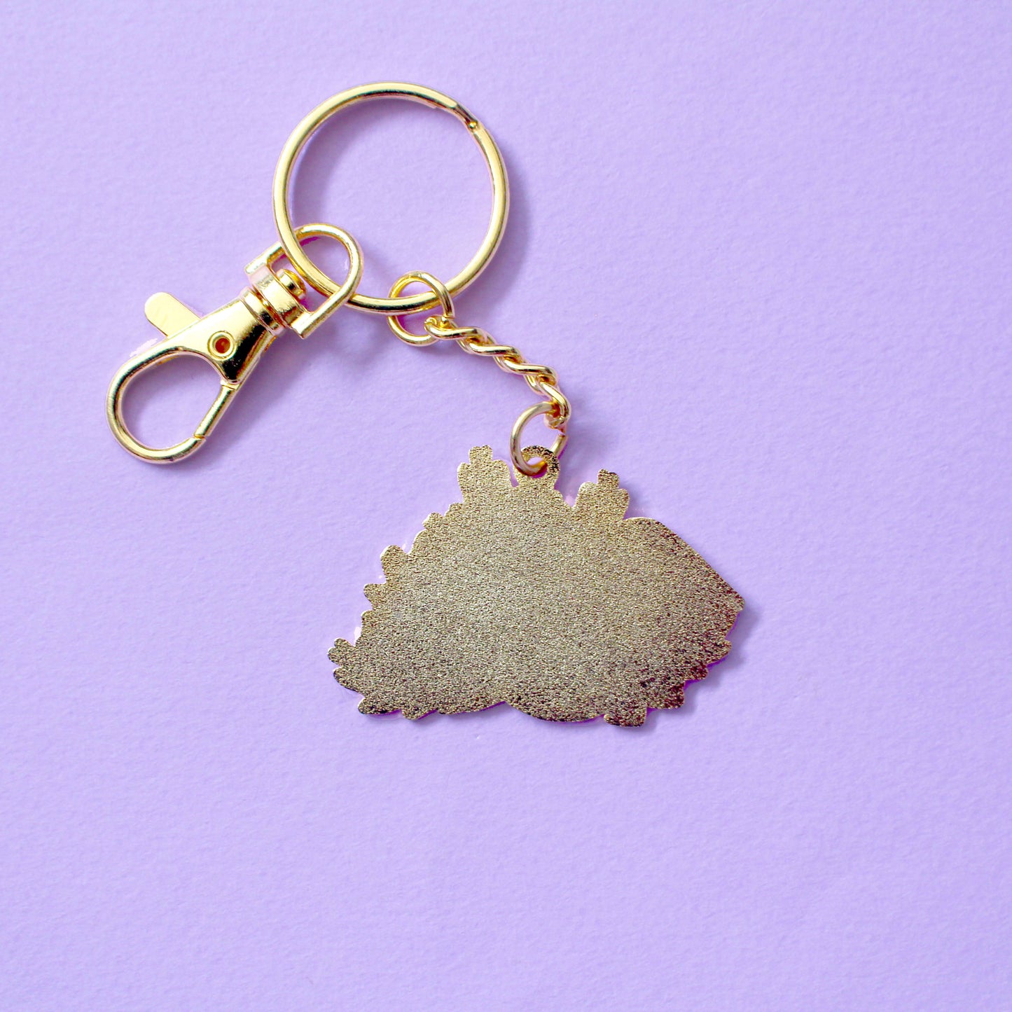 Fall Cat Key Chain