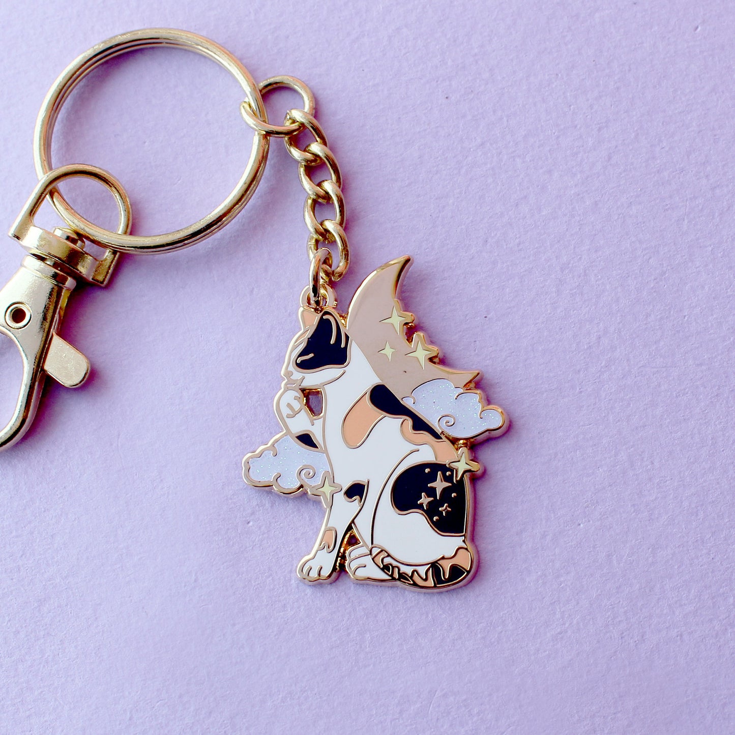 Calico Cat Key Chain