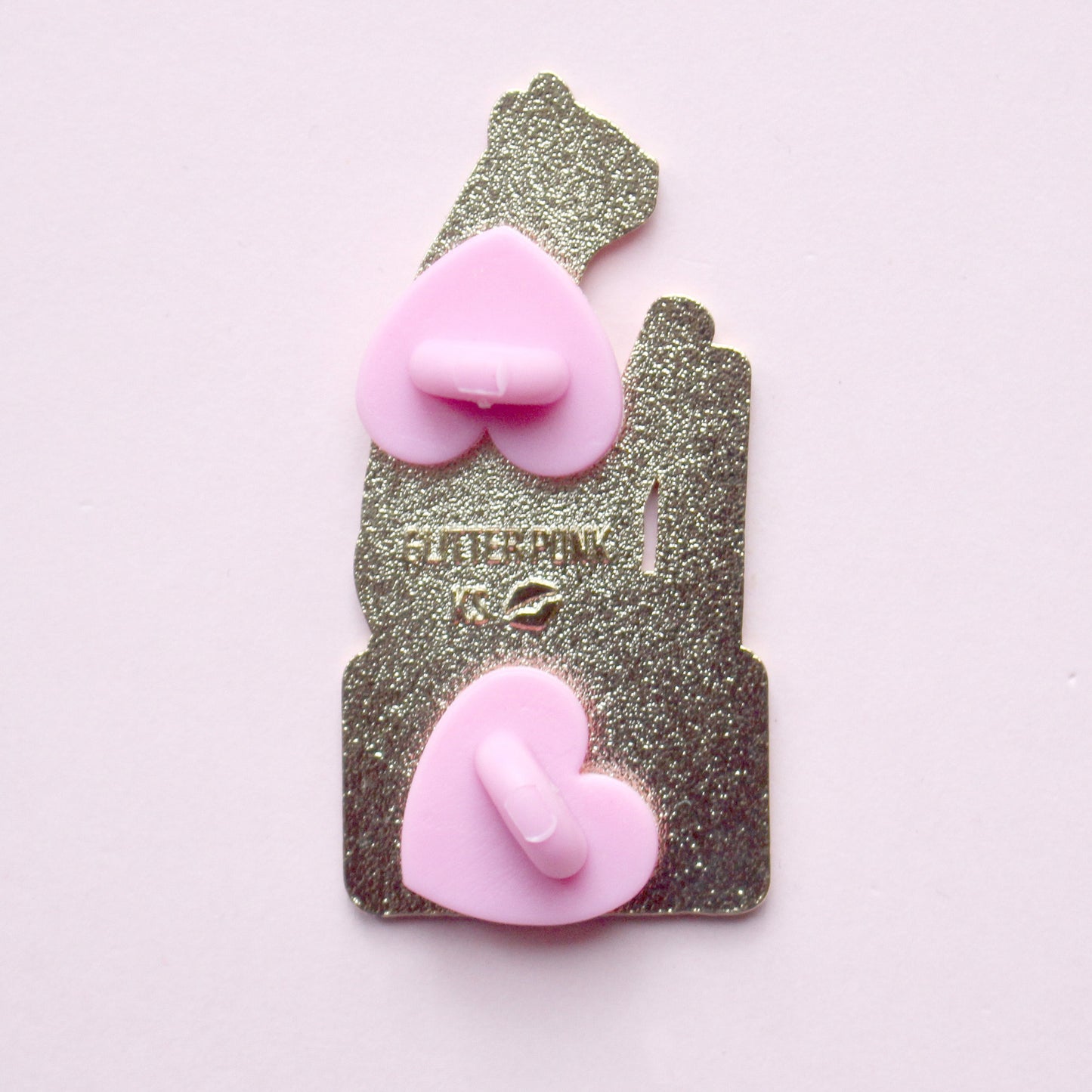 Library Card Holder Cat Enamel Pin