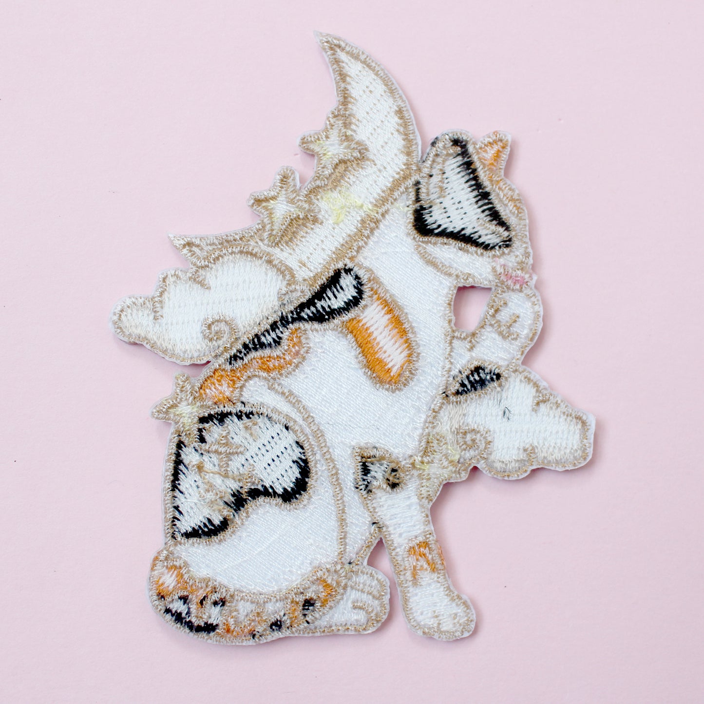 Calico Cat Embroidered Patch