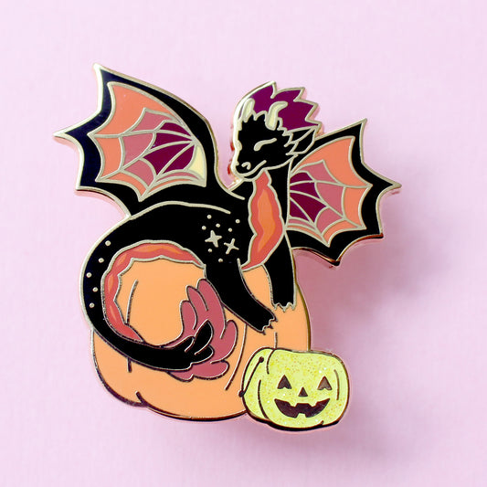 Halloween Dragon Enamel Pin – Halloween Collection