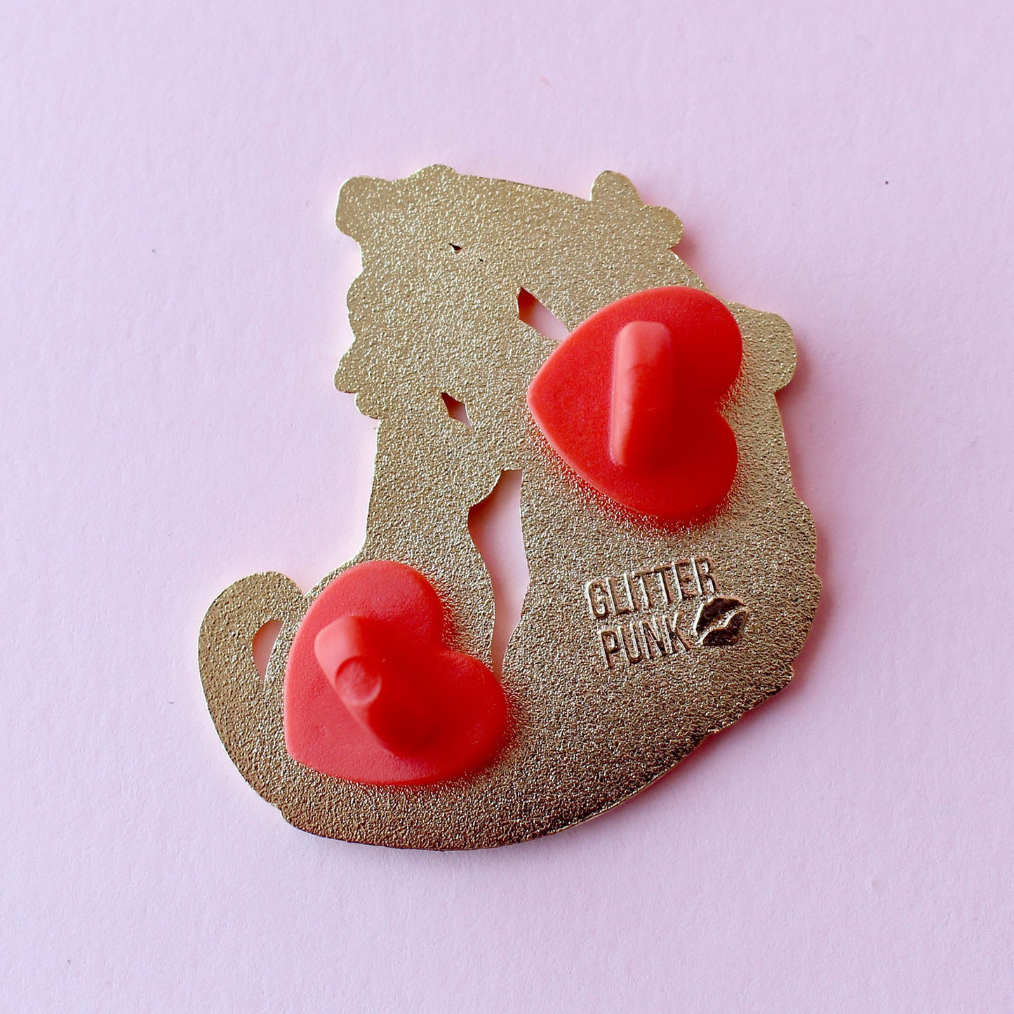 Christmas Mistletoe Cats Enamel Pin