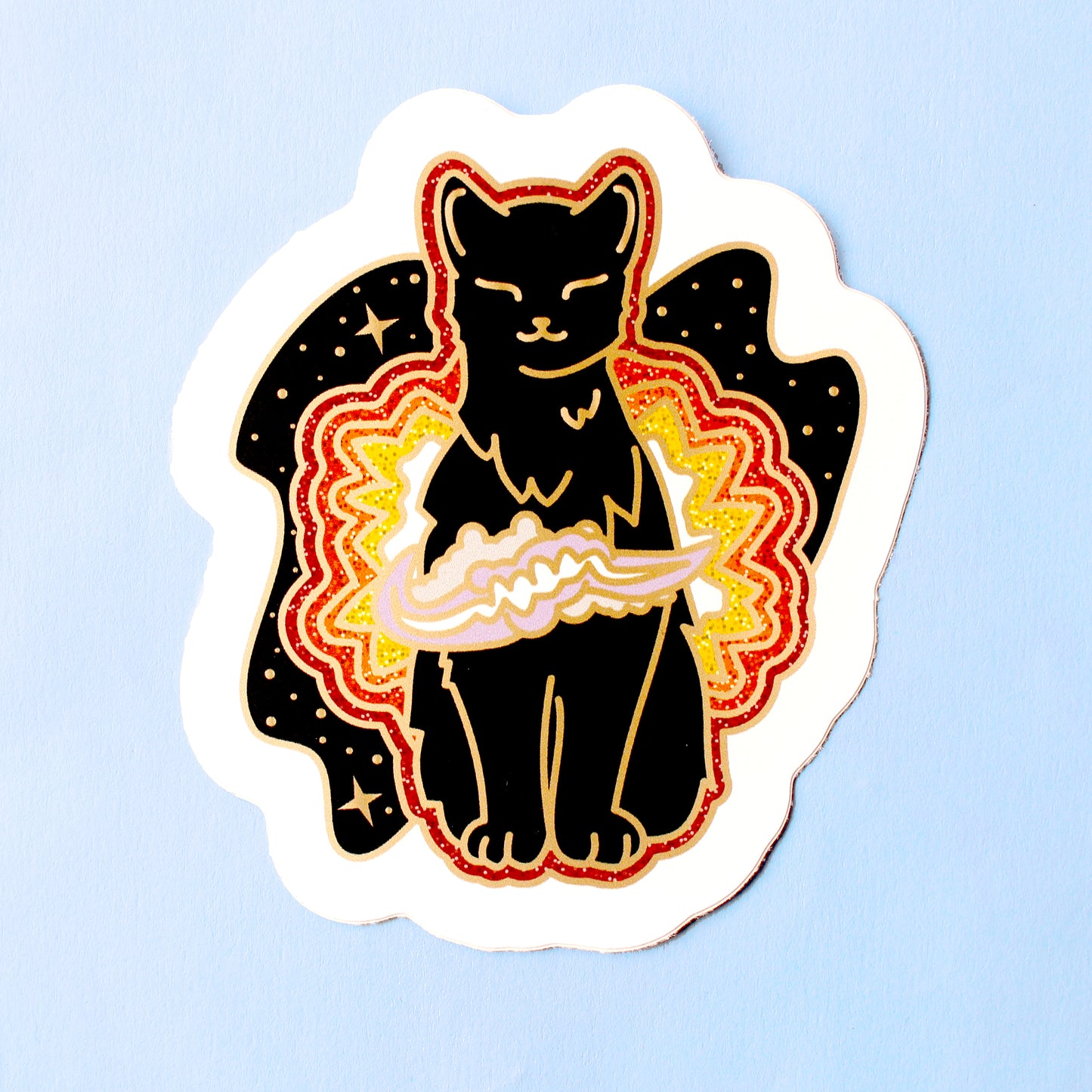 Supernova Cat Sticker – Cosmic Cats Collection