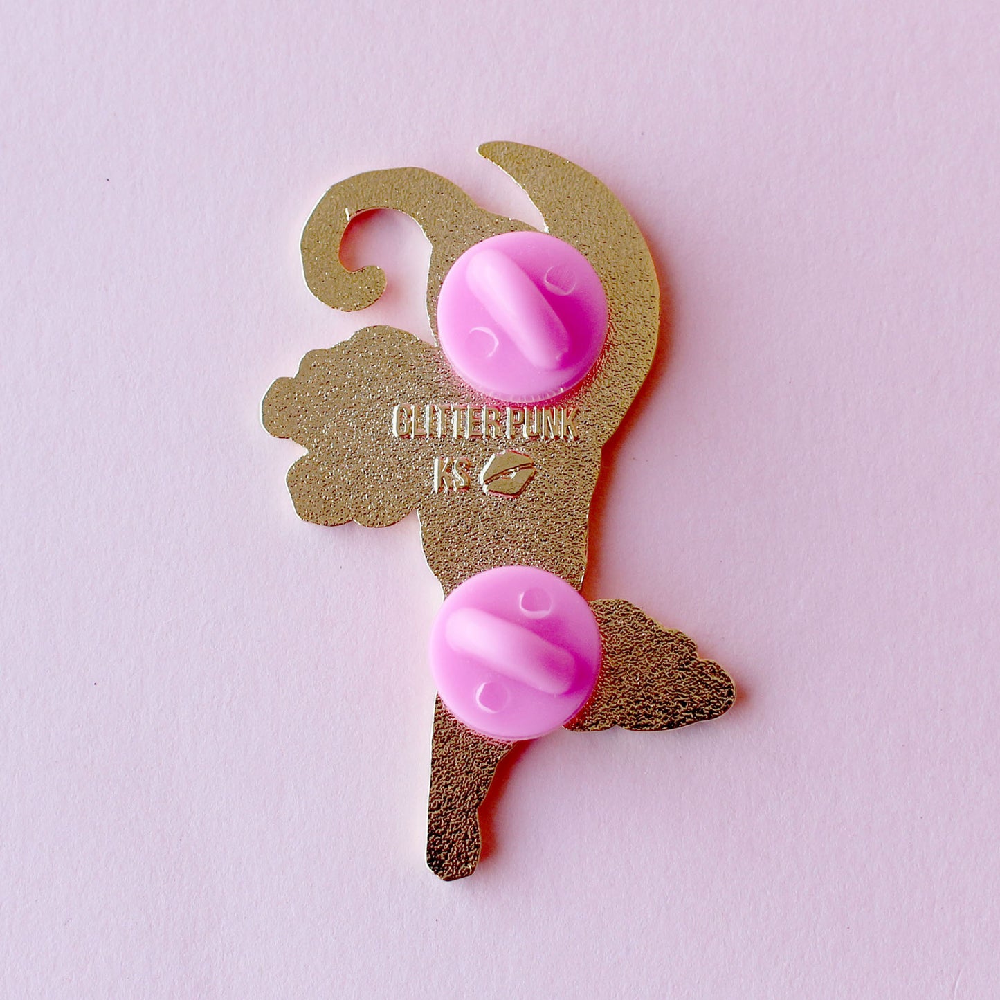 Tabby Cat Enamel Pin