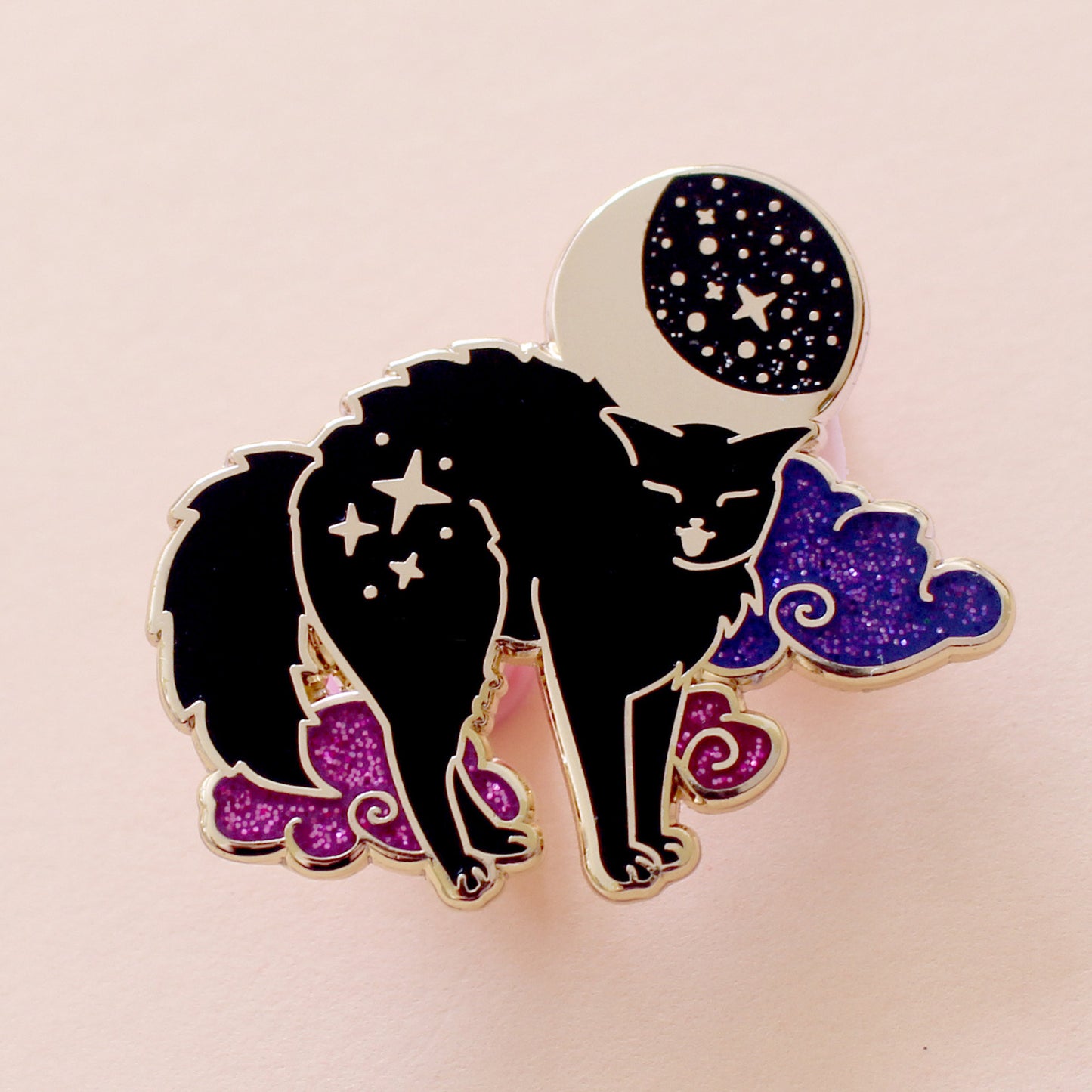 Scaredy Cat Enamel Pin – Halloween Collection