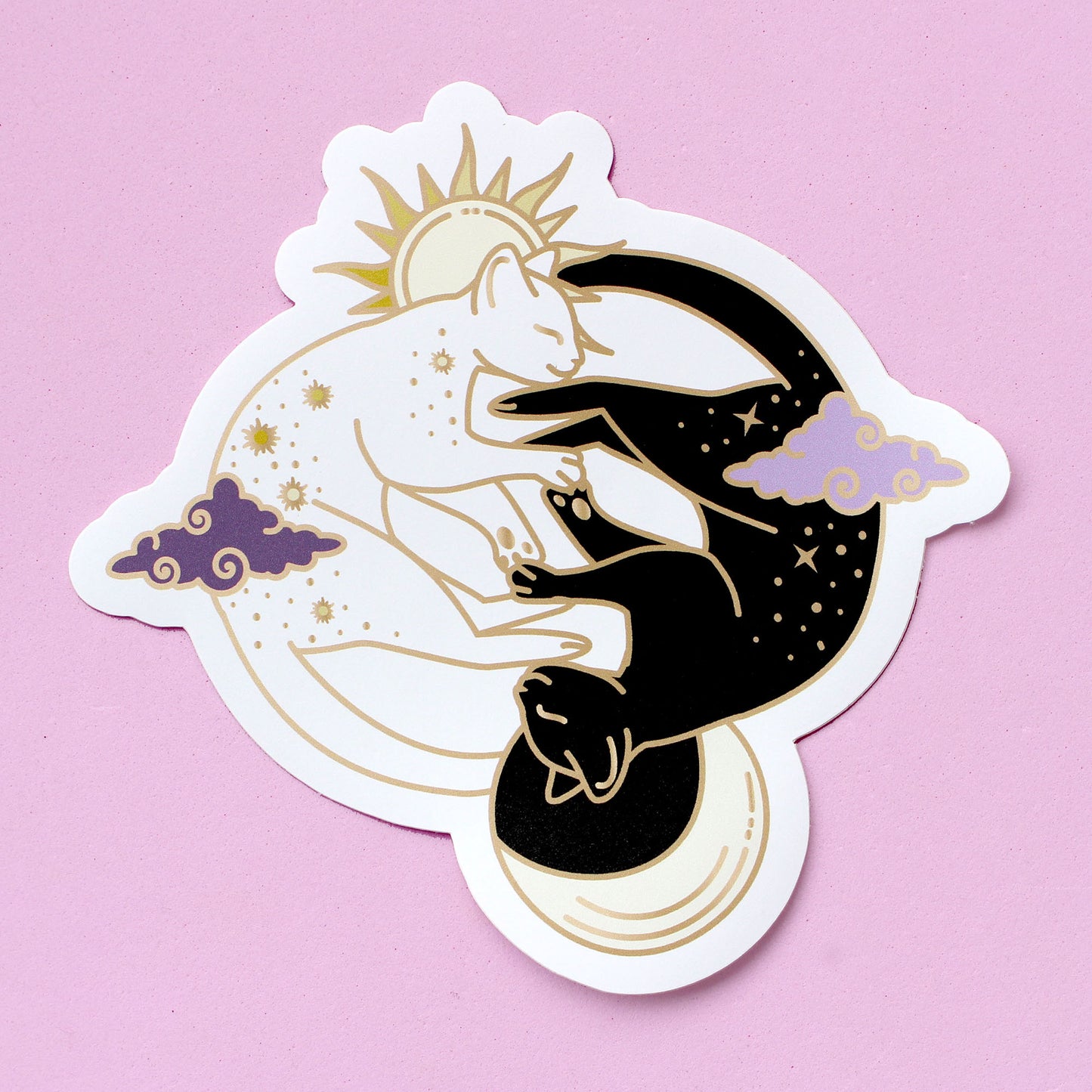 Climate cats stickers