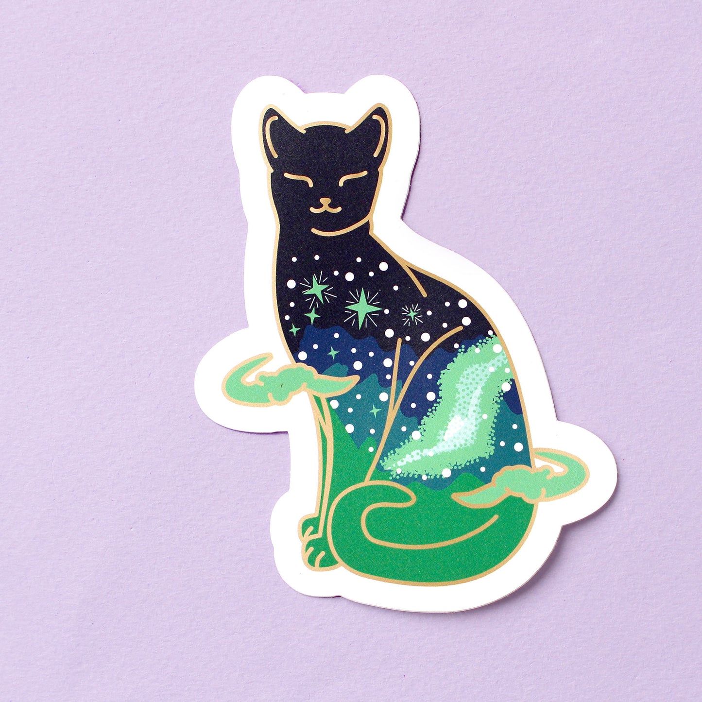 Climate cats stickers