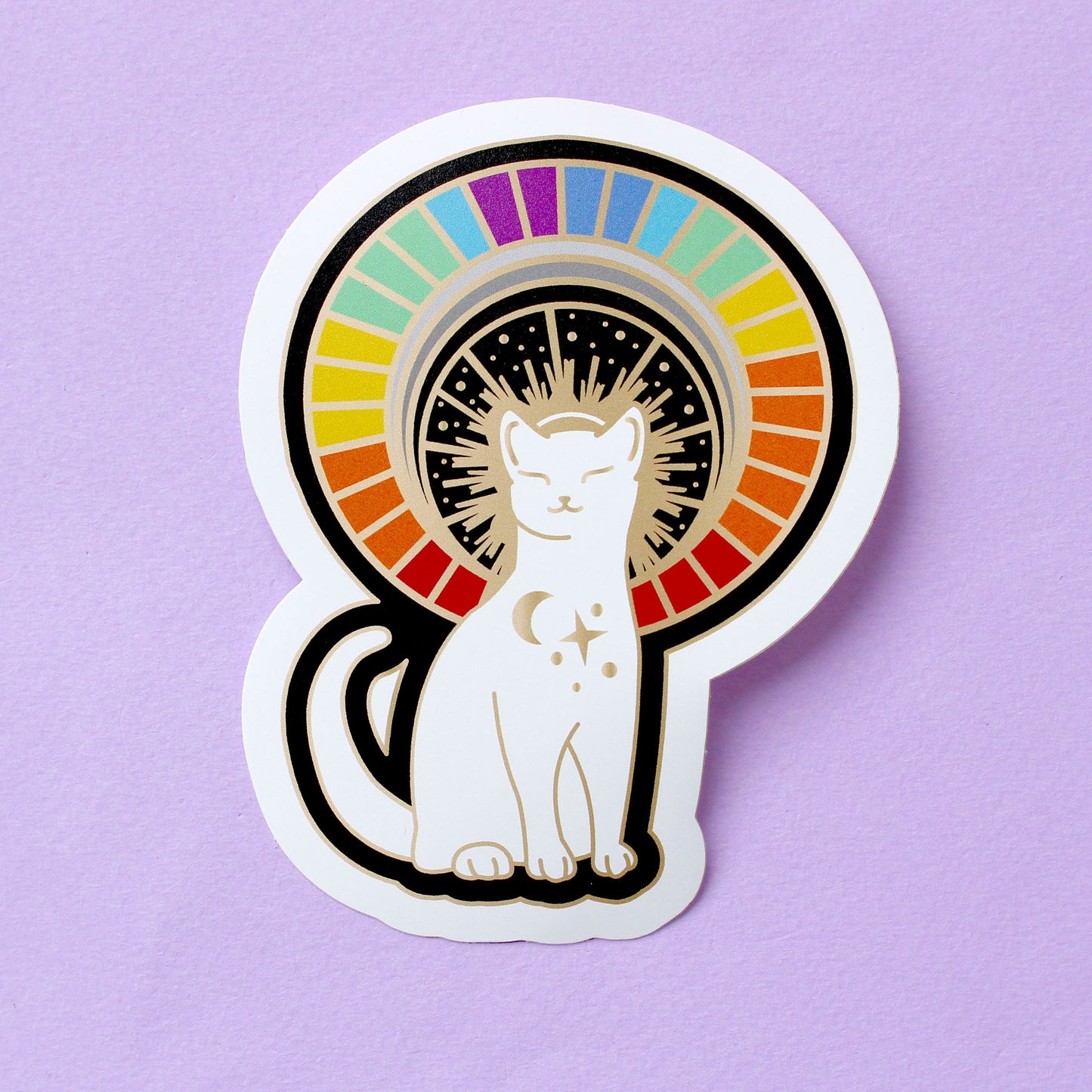 Climate cats stickers