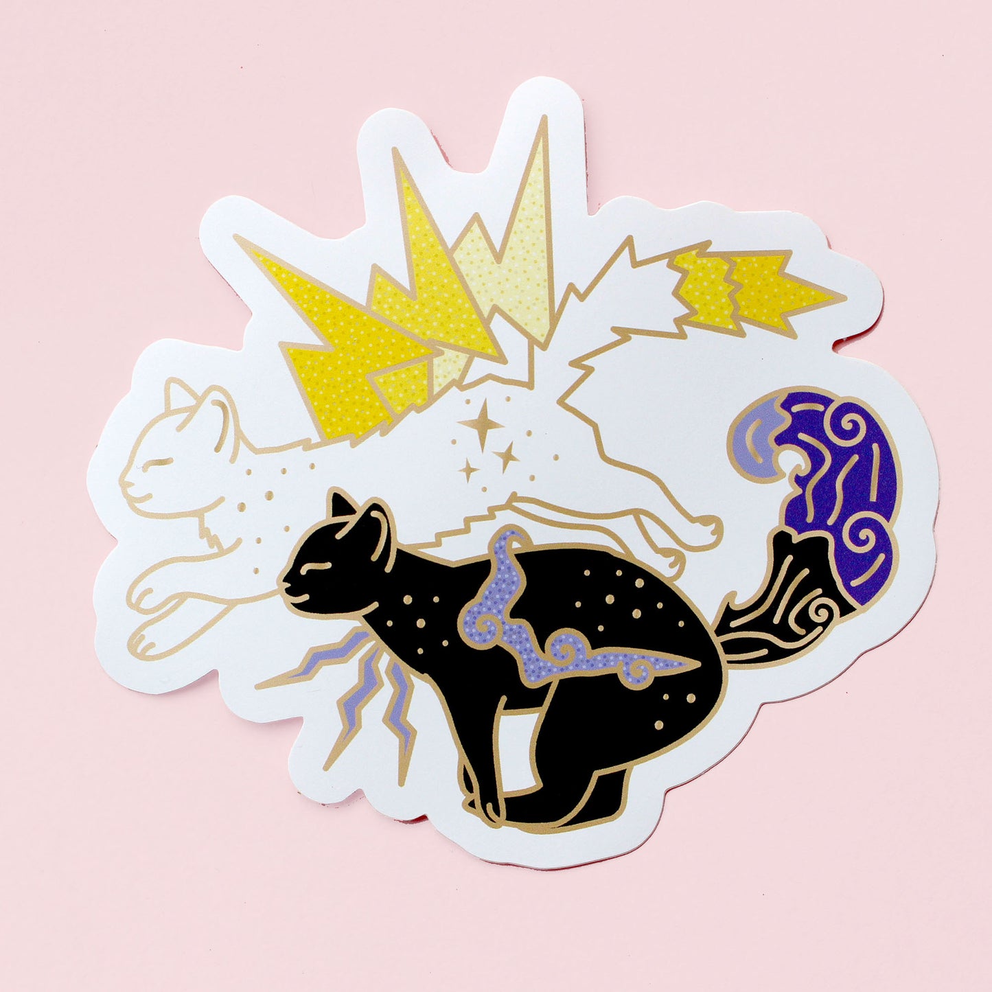 Climate cats stickers