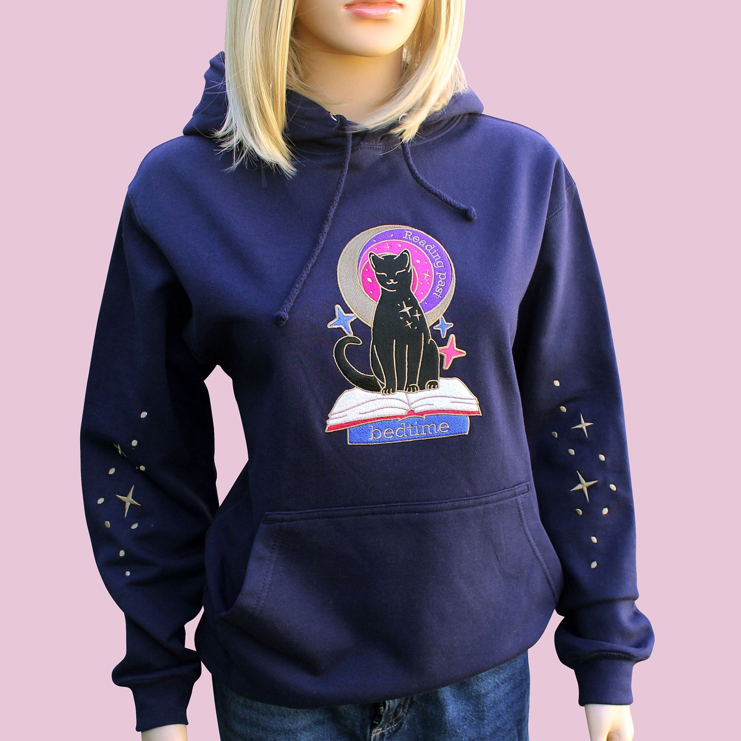 Reading Past Bedtime Hoodie