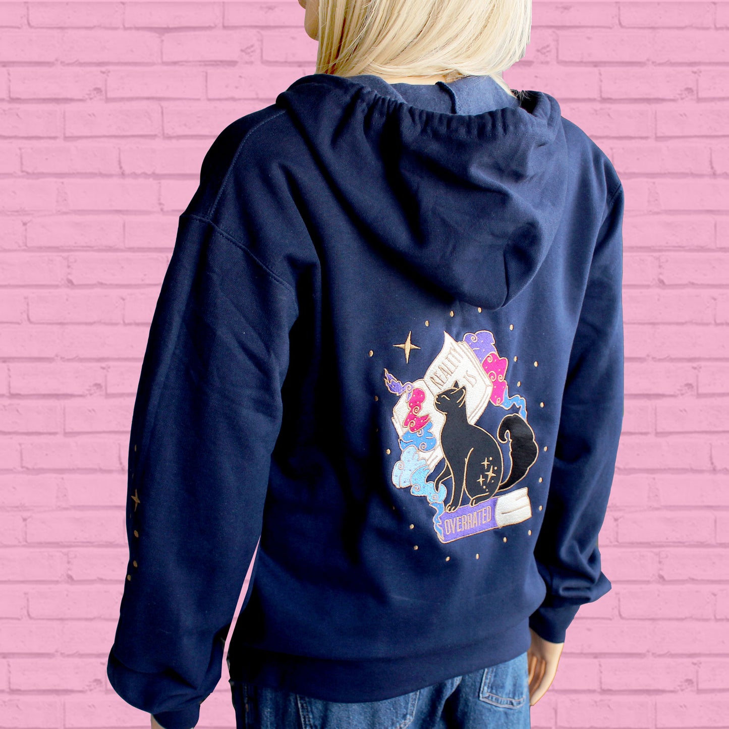 Reality is Overrated Zip-up Hoodie