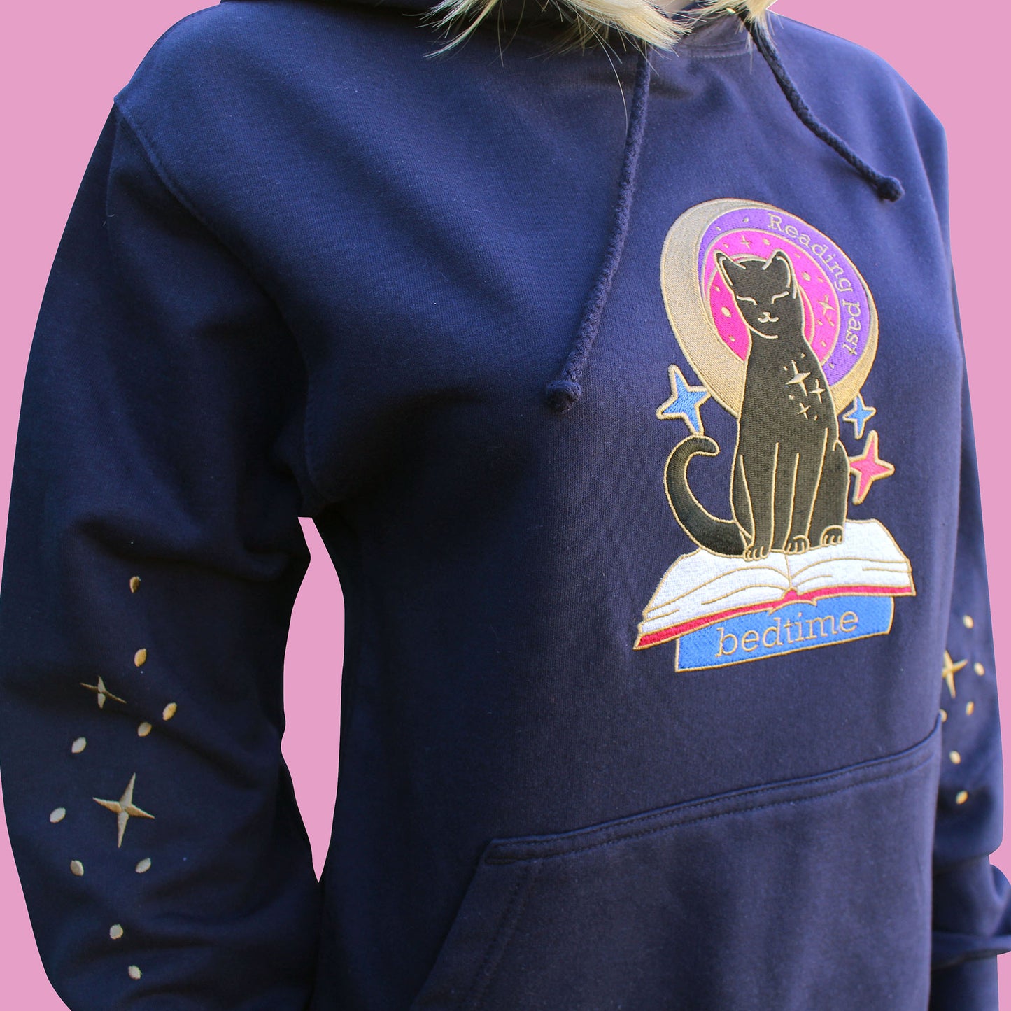 Reading Past Bedtime Hoodie