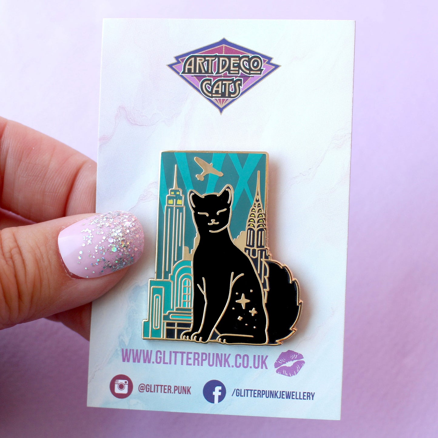 Art Deco Pin Set