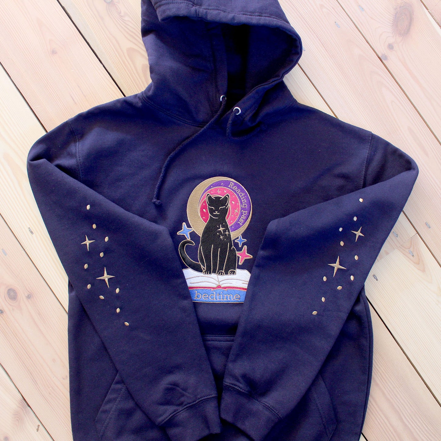 Reading Past Bedtime Hoodie