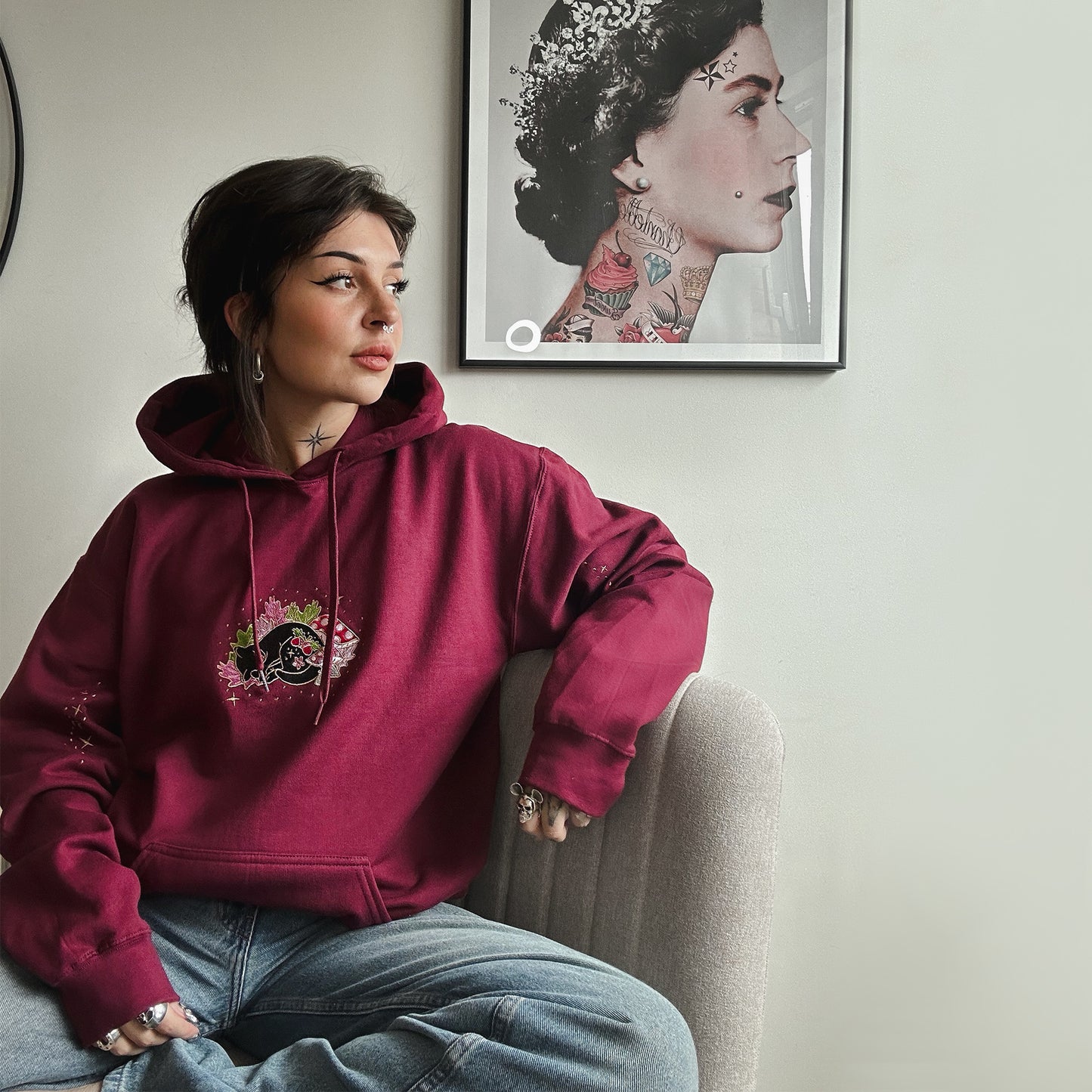Fall Cat Hoodie