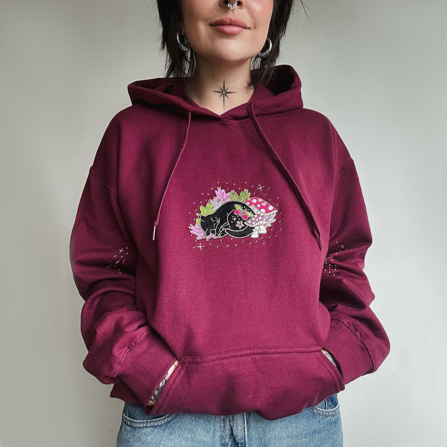 Fall Cat Hoodie