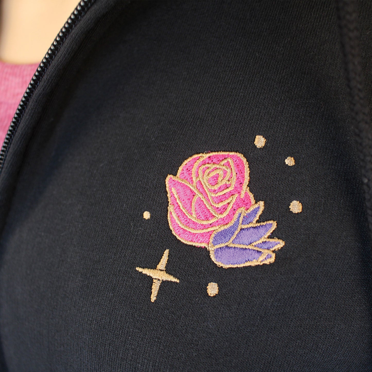 Women's Crow Zip-up Hoodie