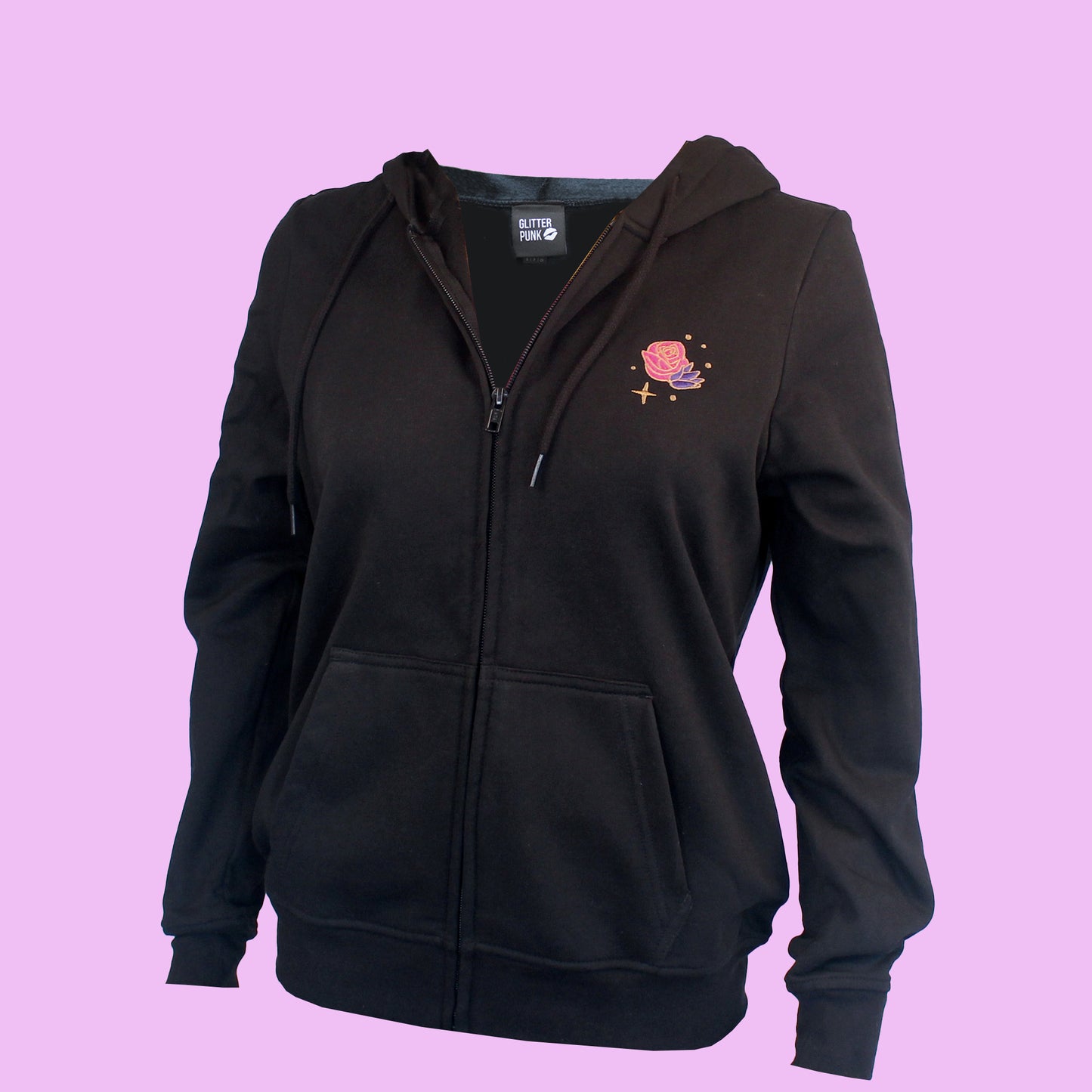 Women's Crow Zip-up Hoodie