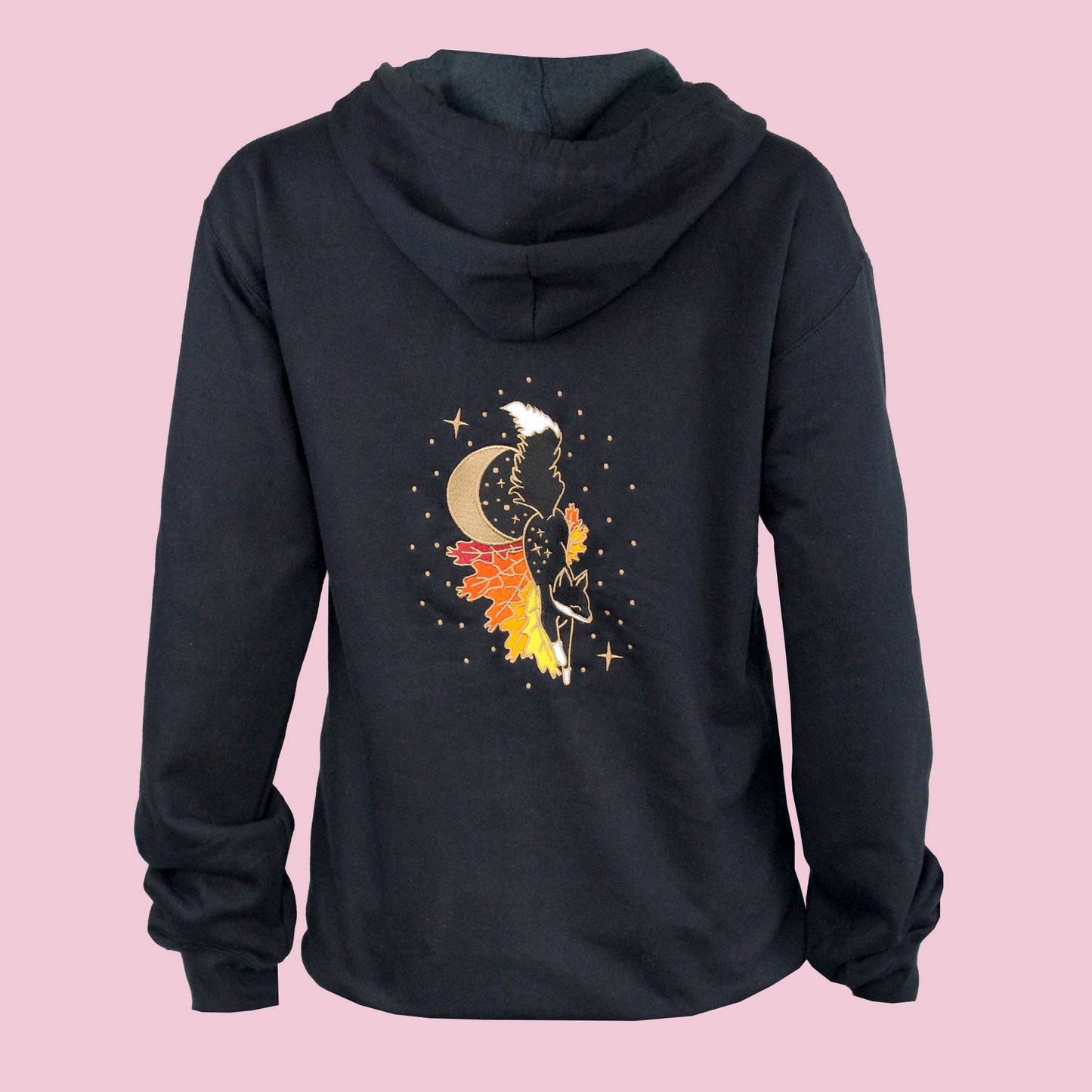 Fall Fox Zip-up Hoodie