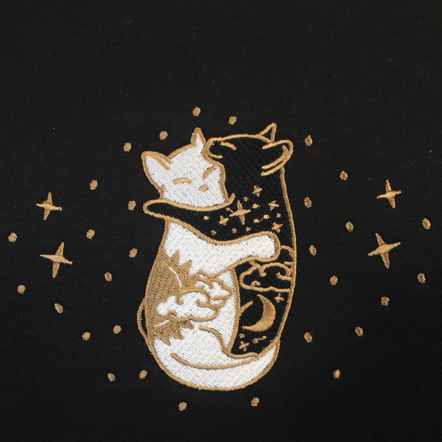 PRE-ORDER Day & Night Hugging Cats Sweatshirt