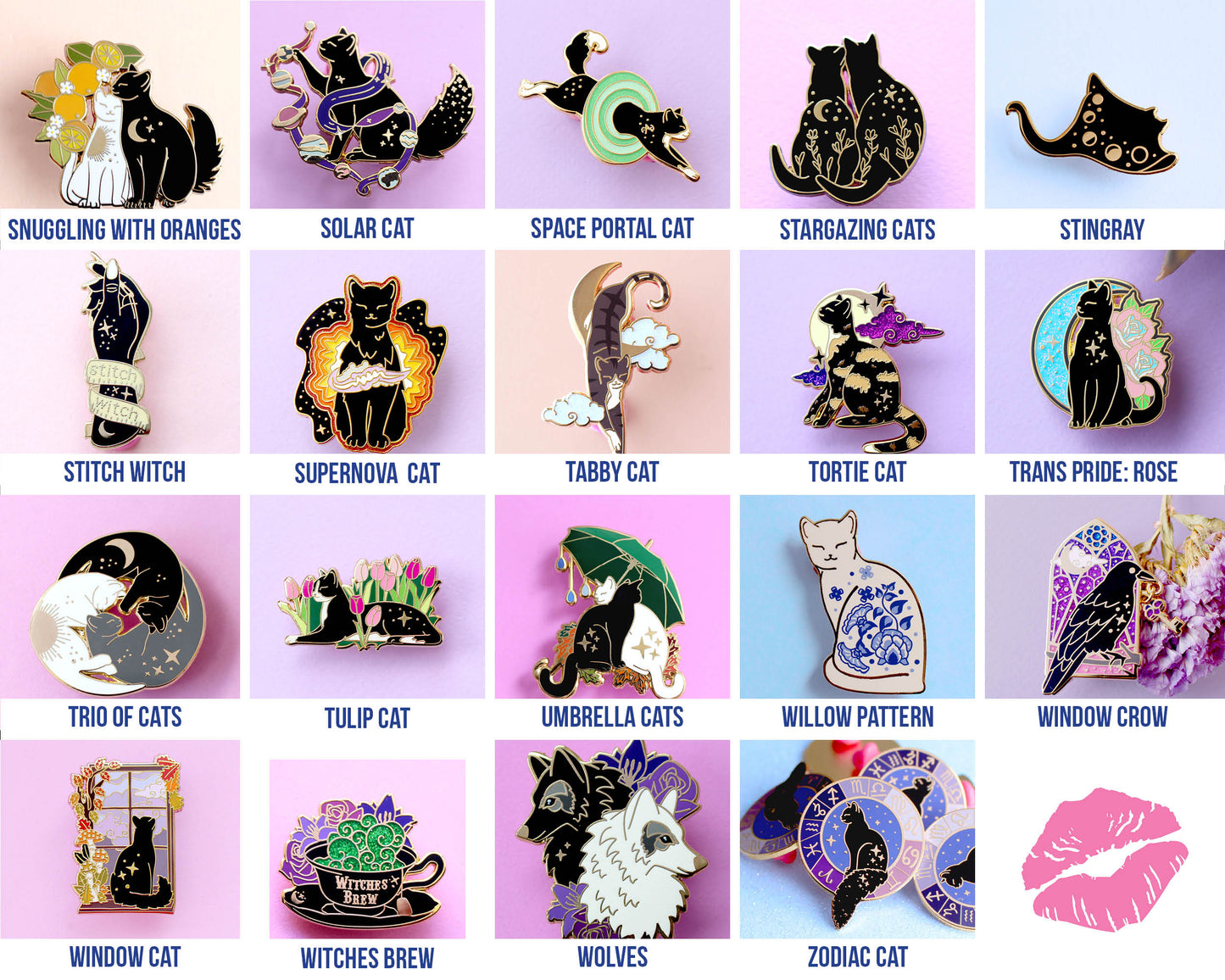 Pick any 3 pins!