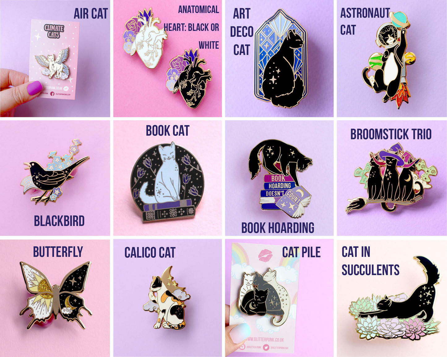 Pick any 3 pins!