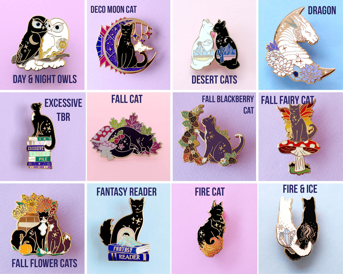 Pick any 3 pins!