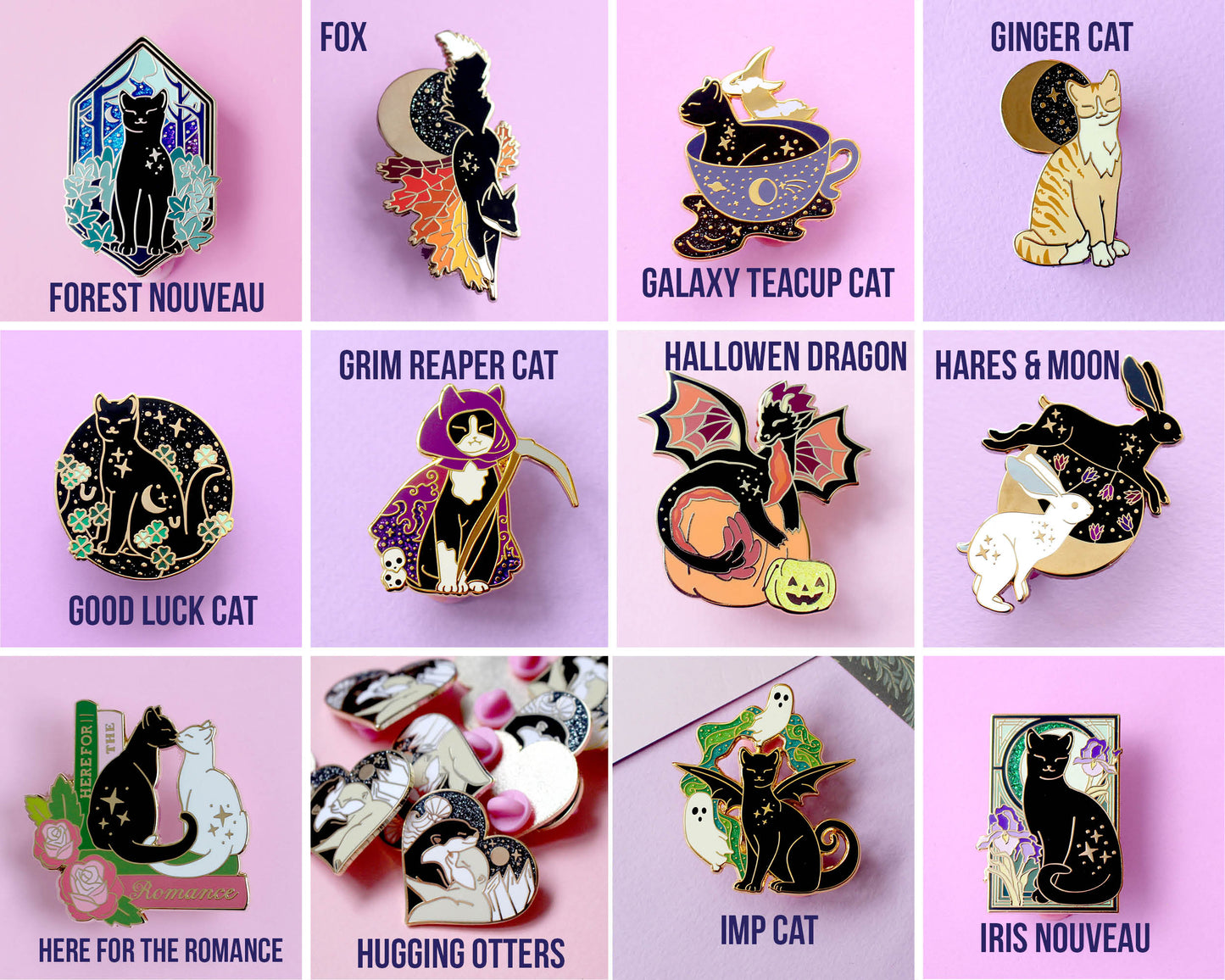 Seconds sale enamel pins