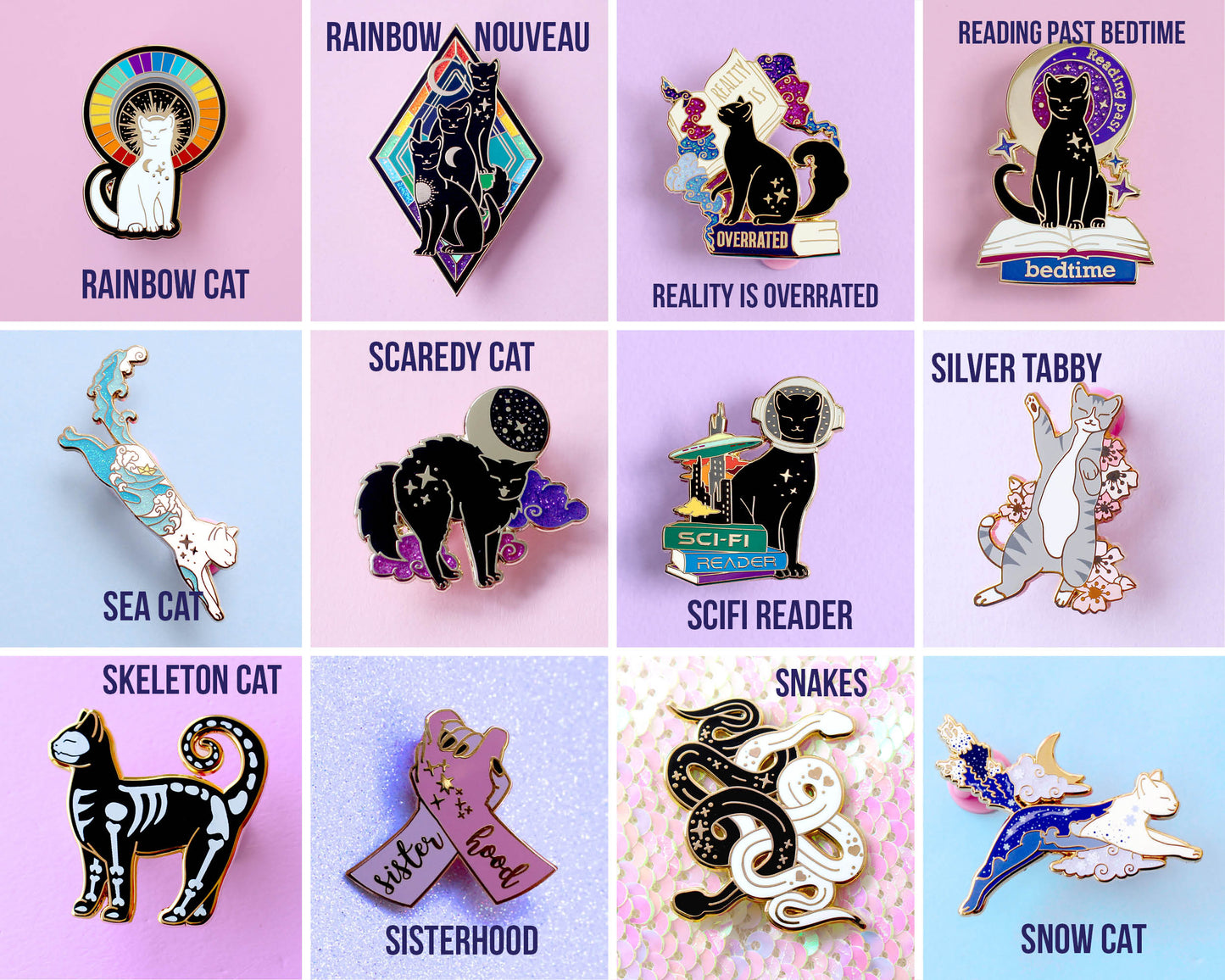 Pick any 3 pins!