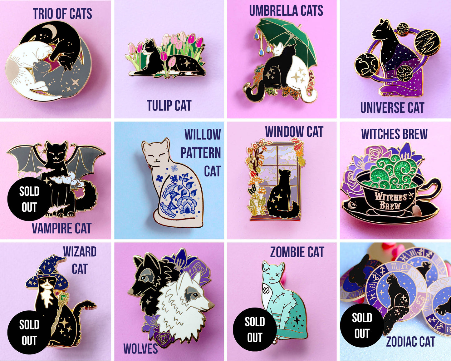 Pick any 3 pins!