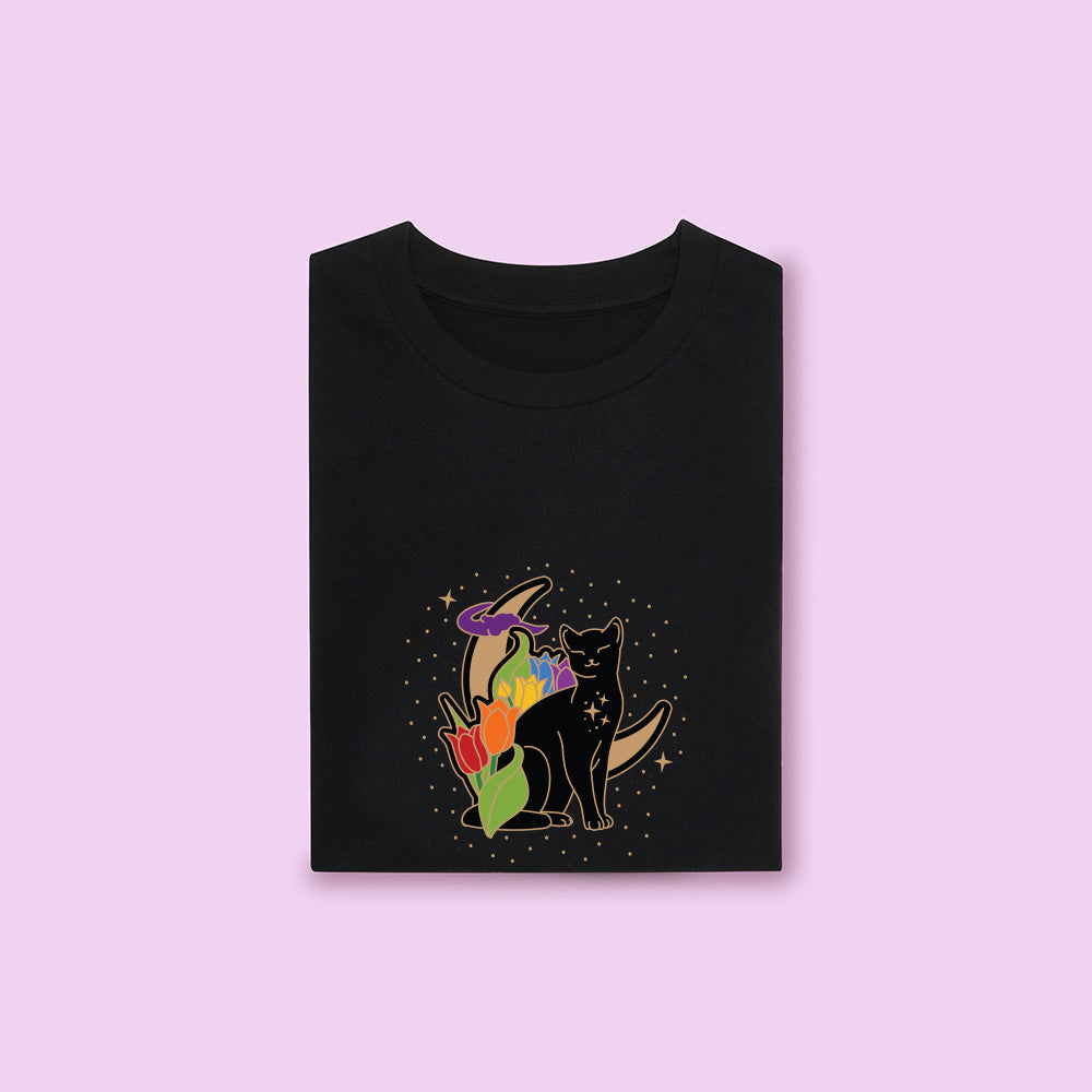 Tulip Cat: Rainbow Pride T-Shirt