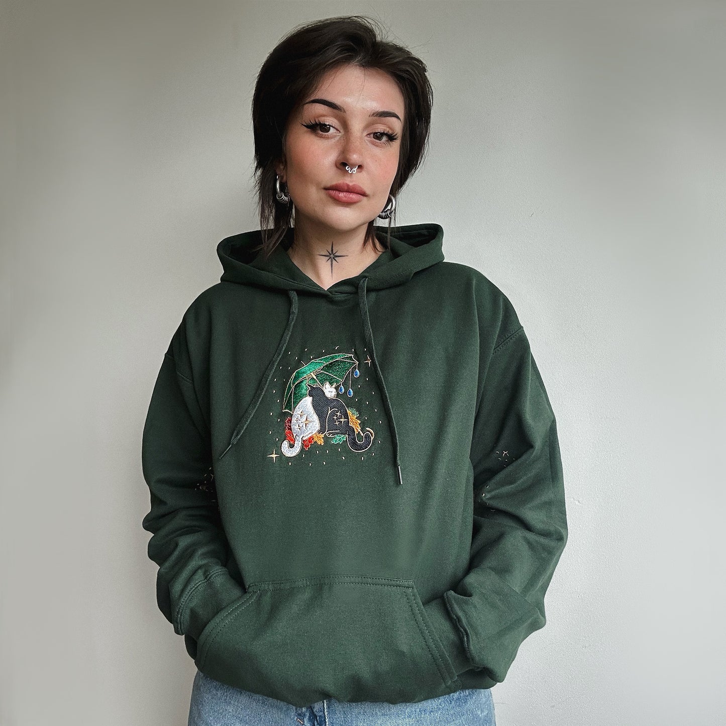 Umbrella Cats Hoodie