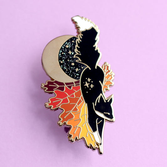 Fox Enamel Pin - Autumn Fall collection