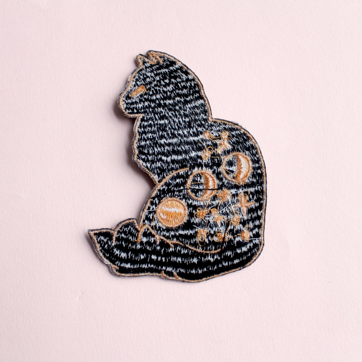 Celestial Cat Iron-on Patch