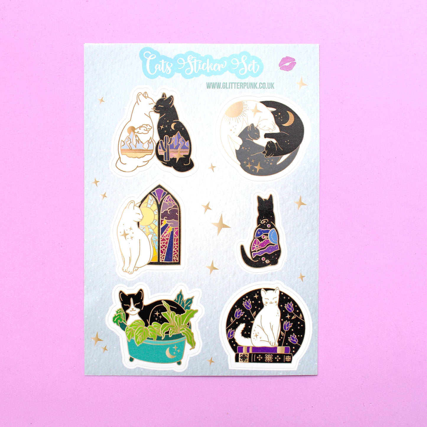 Cat Sticker Sheet