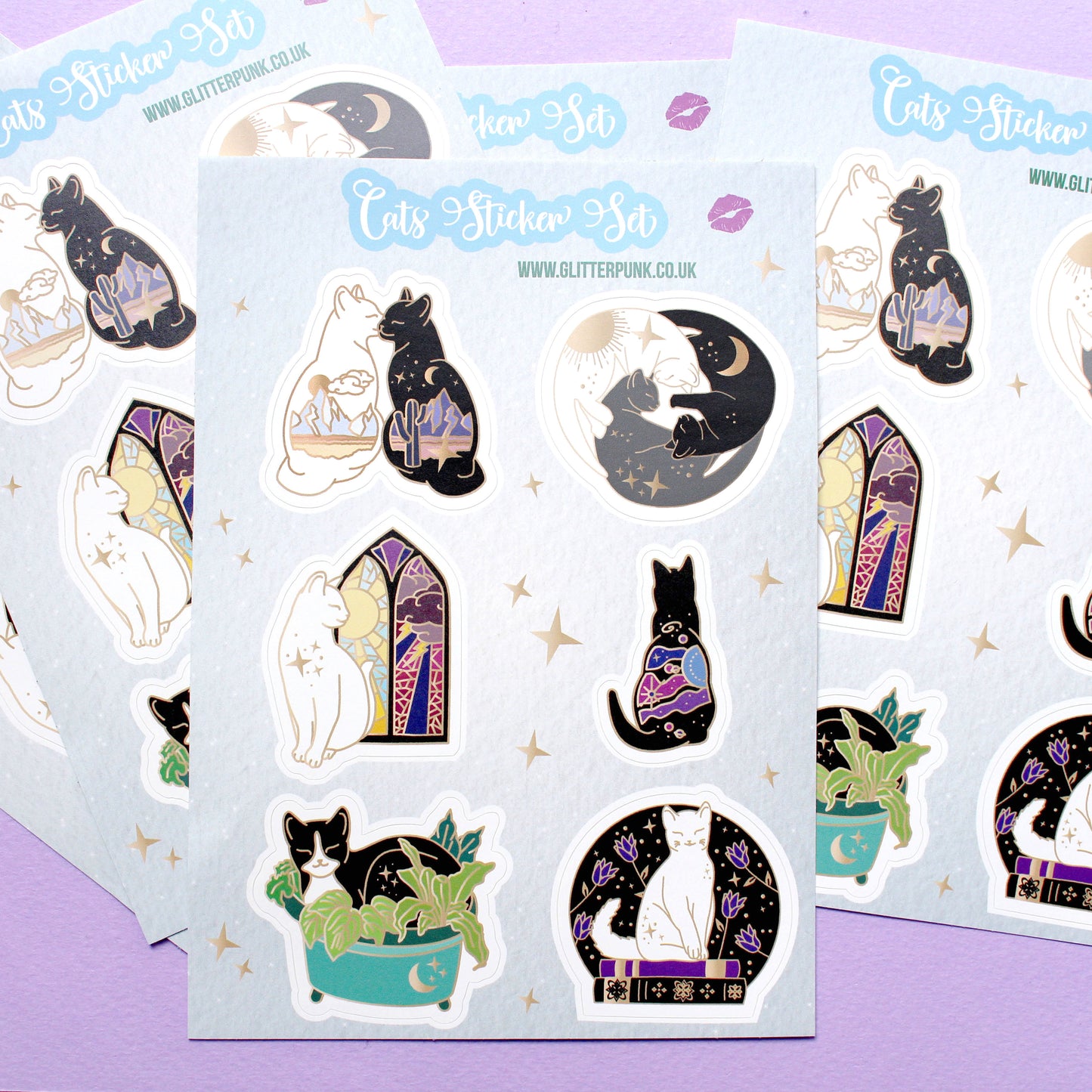 Cat Sticker Sheet