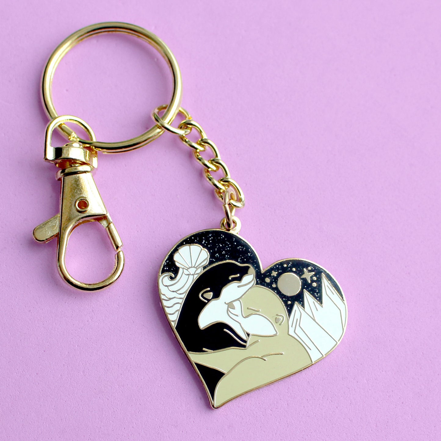 Otters Keychain