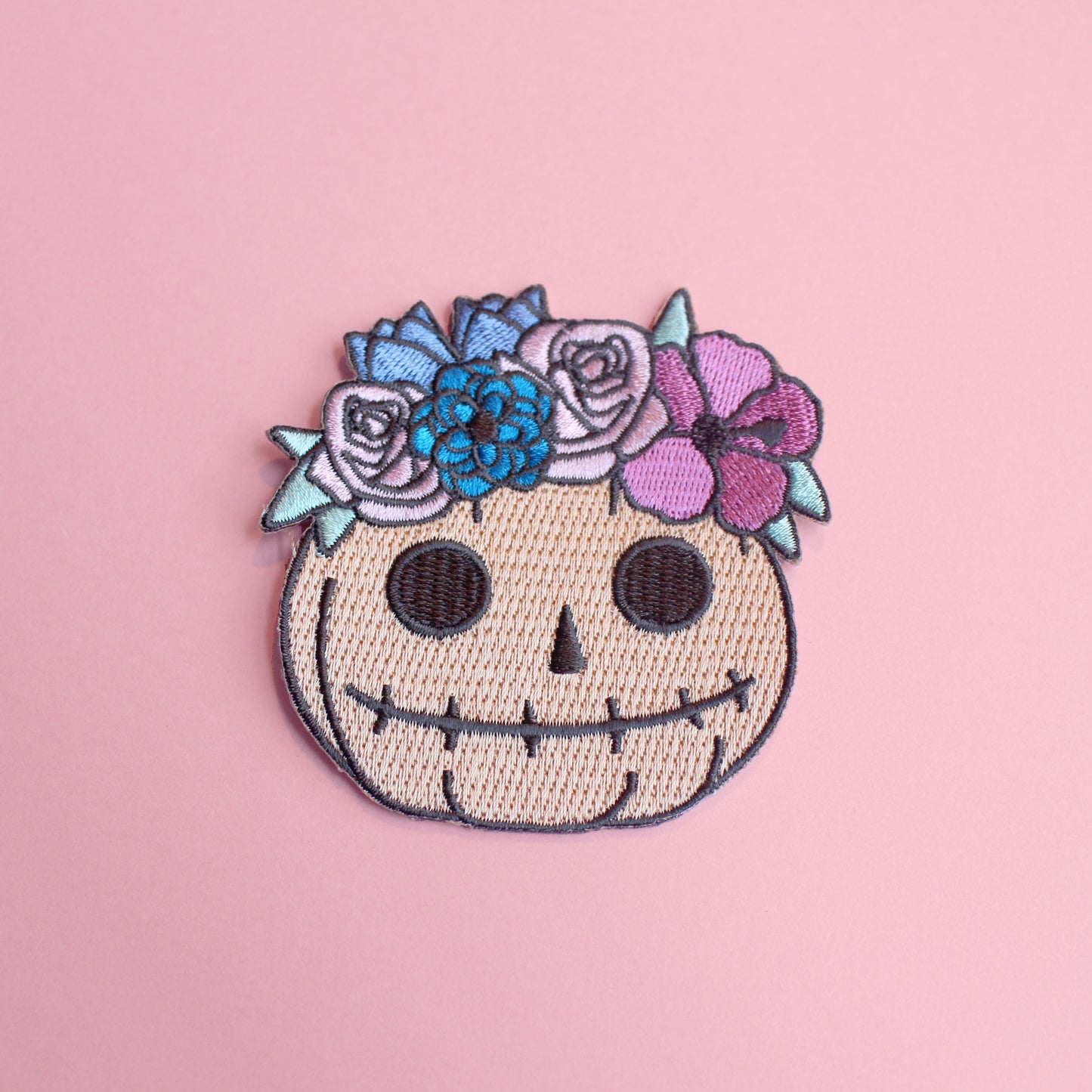 Cute Pumpkin Iron-on Patch