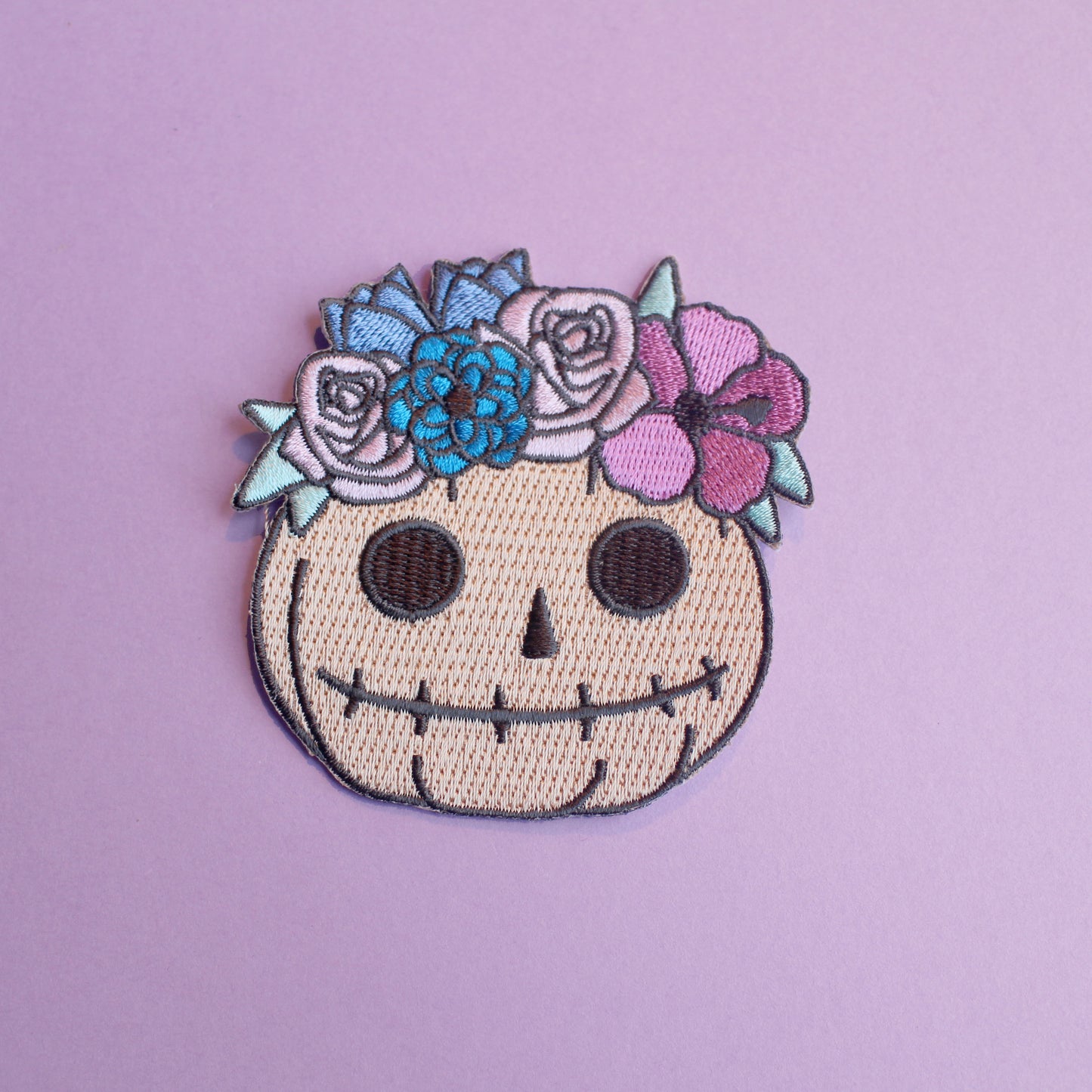 Cute Pumpkin Iron-on Patch