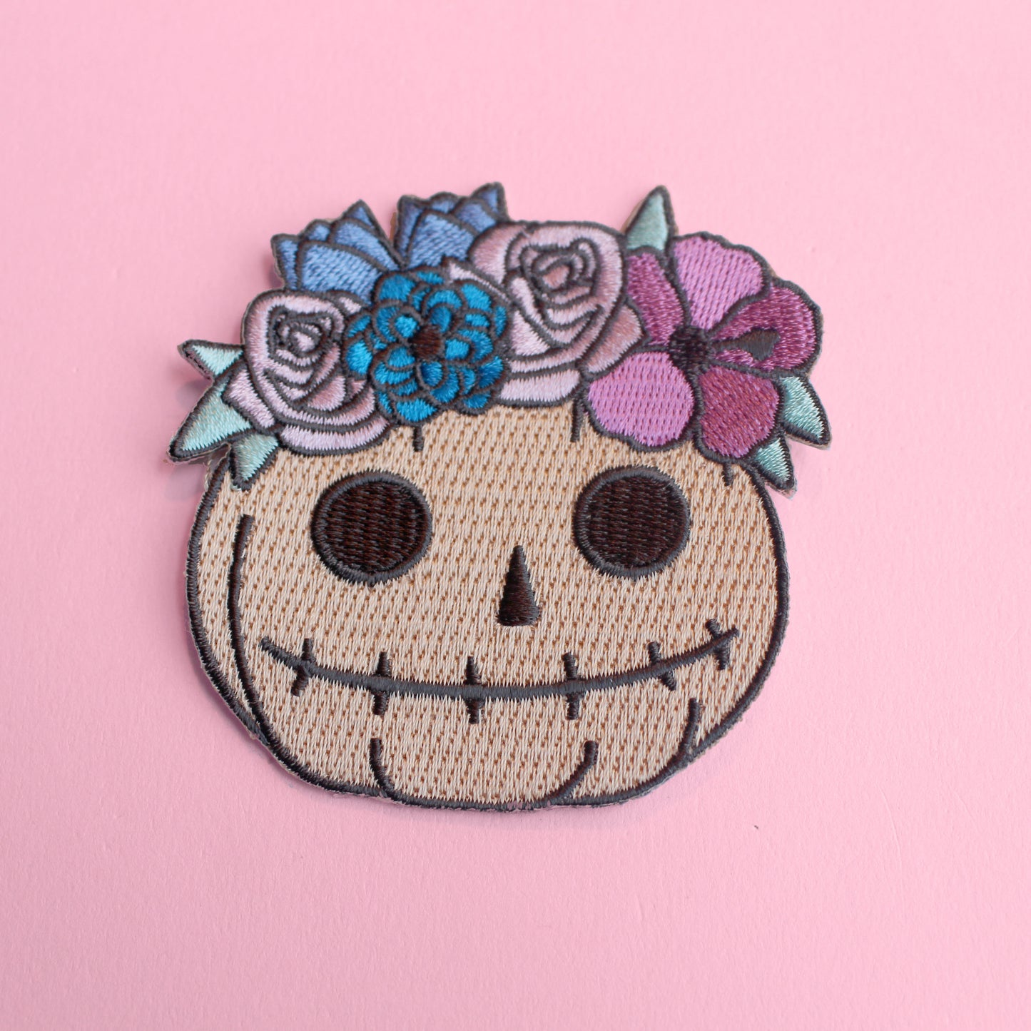 Cute Pumpkin Iron-on Patch