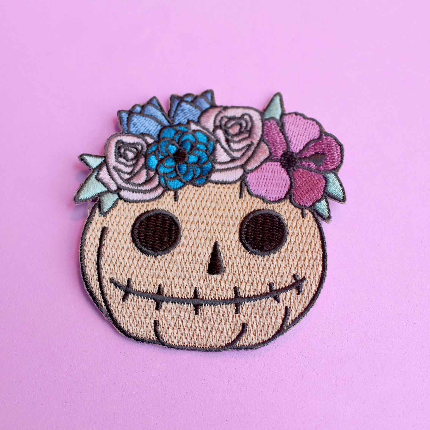 Cute Pumpkin Iron-on Patch