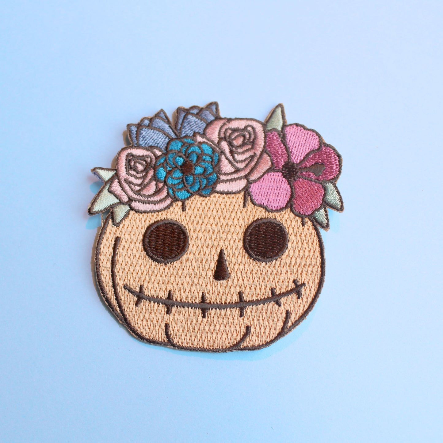 Cute Pumpkin Iron-on Patch