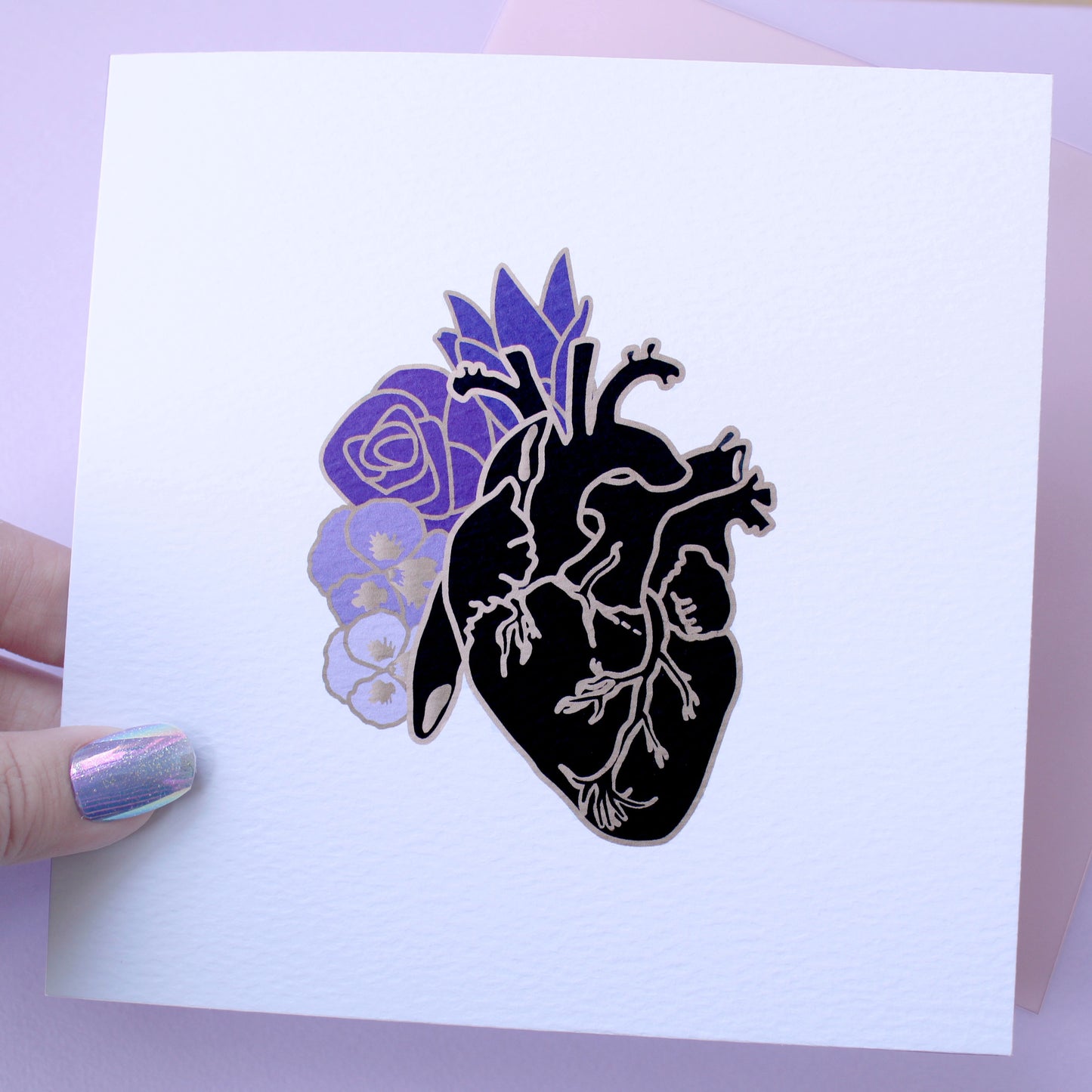 Anatomical Heart Card