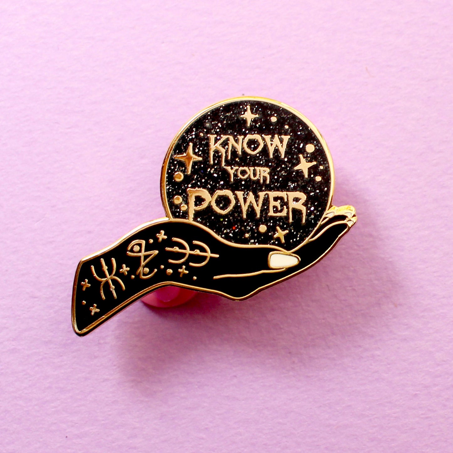 Know your Power Enamel Pin