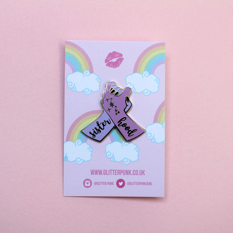 Sisterhood Feminist Hard Enamel Pin