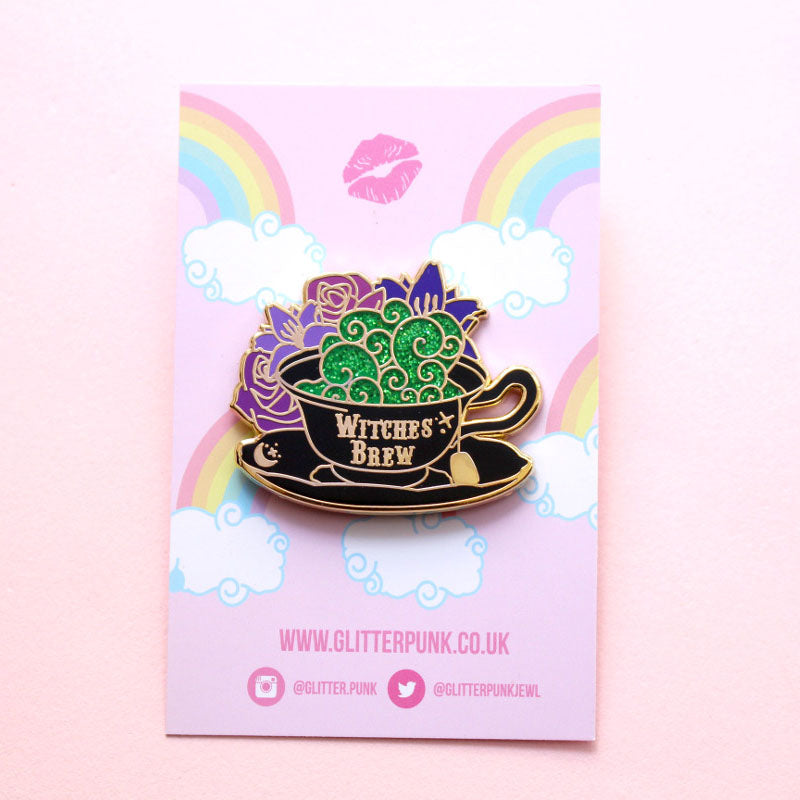 Witch's Brew Enamel Pin