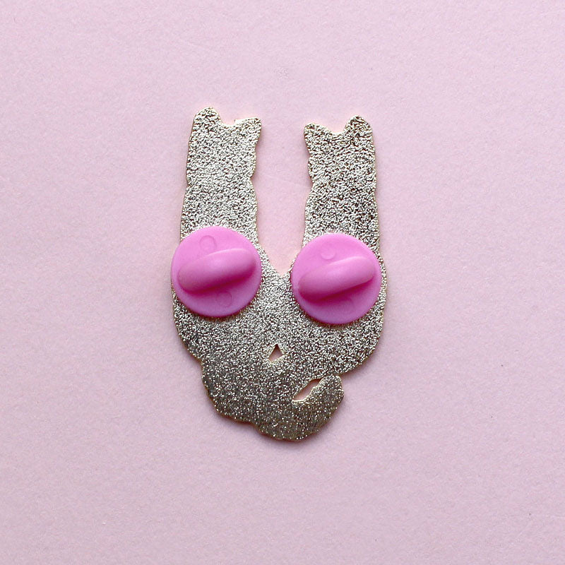 Fire & Ice Cats Enamel Pin